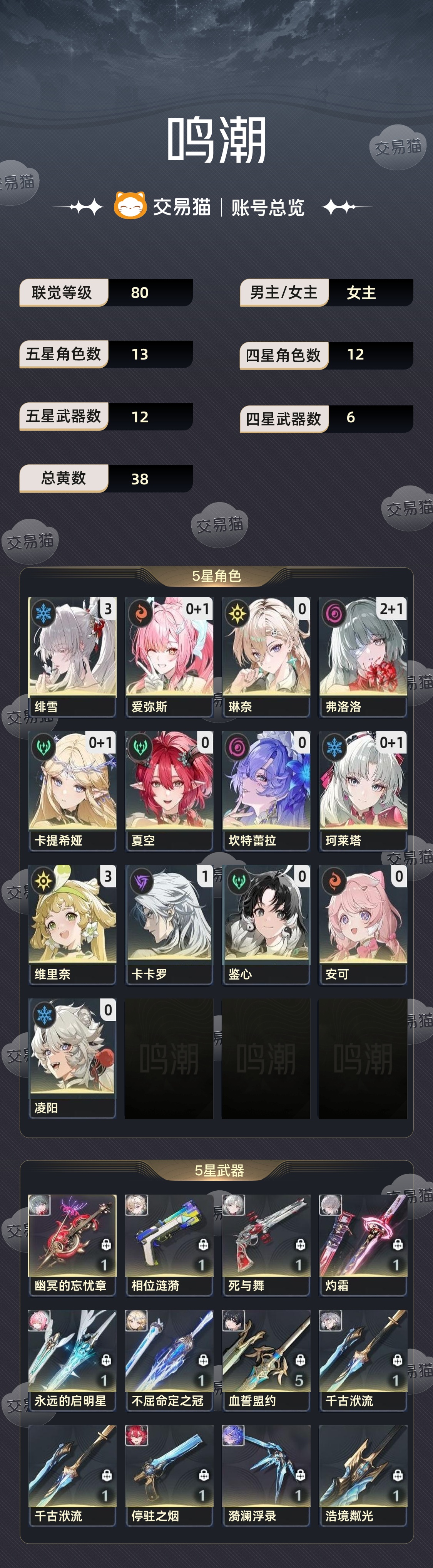 【80级】 急出31绯雪21弗洛洛