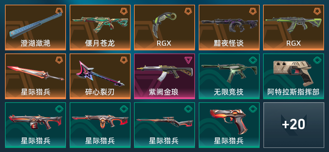 7橙皮 1紫皮 34皮肤 11020皮肤总价值 465已用源晶 黄金